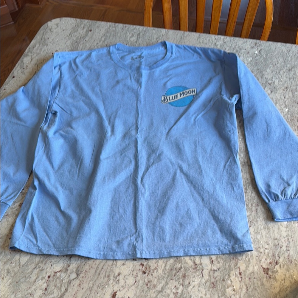 Blue Moon Long Sleeve Tee Shirt